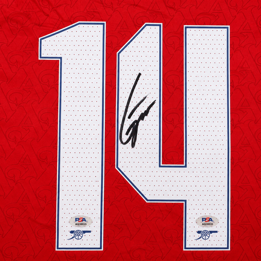 Viktor Gyökeres Signiertes Arsenal FC Trikot 2025/26 – Original Adidas Authentic Heimtrikot Nr. 14 mit PSA COA