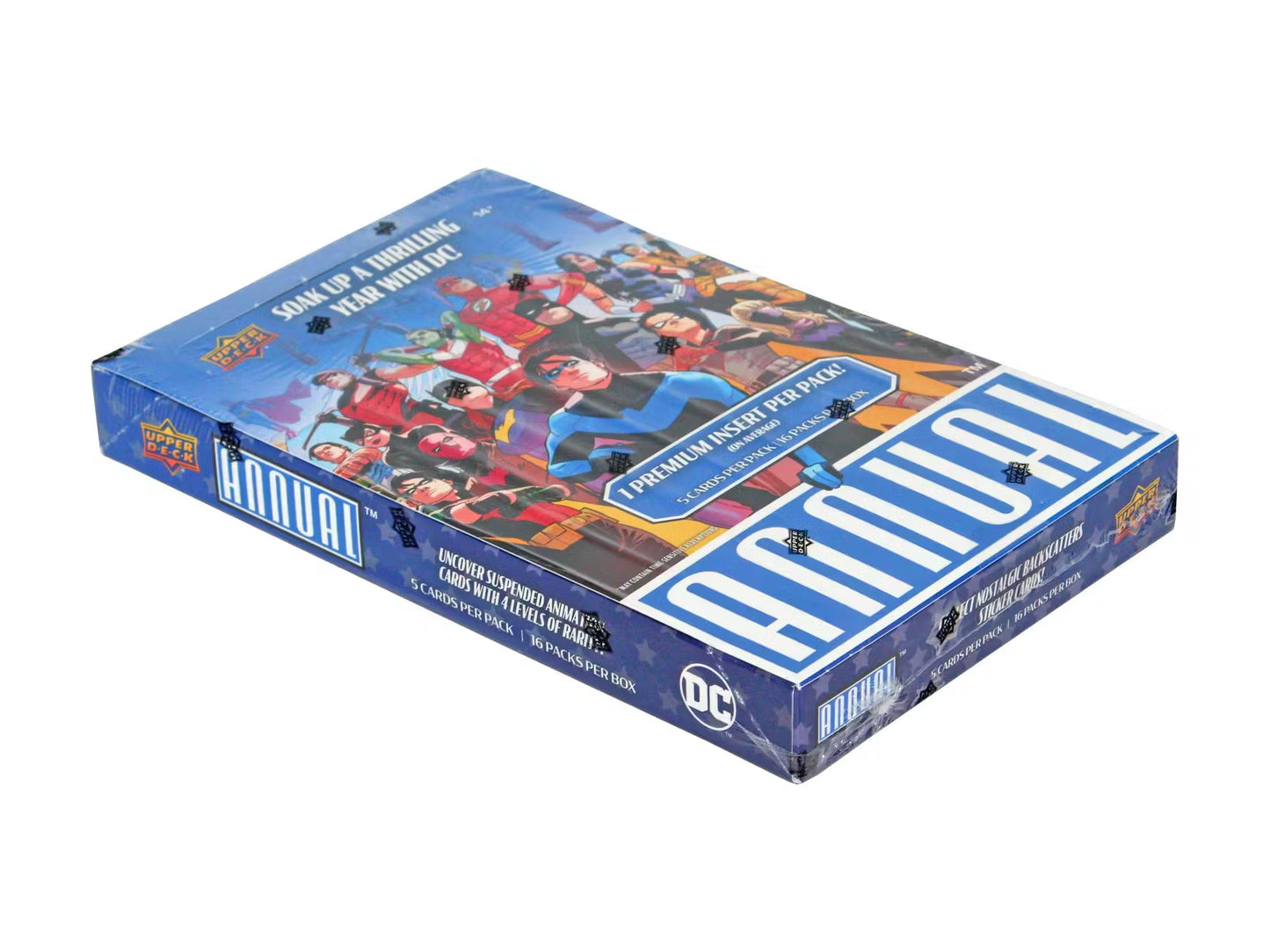 DC Upper Deck Annual 2023–2024 Trading Cards – Offizielle DC Sammelkarten Booster & Box