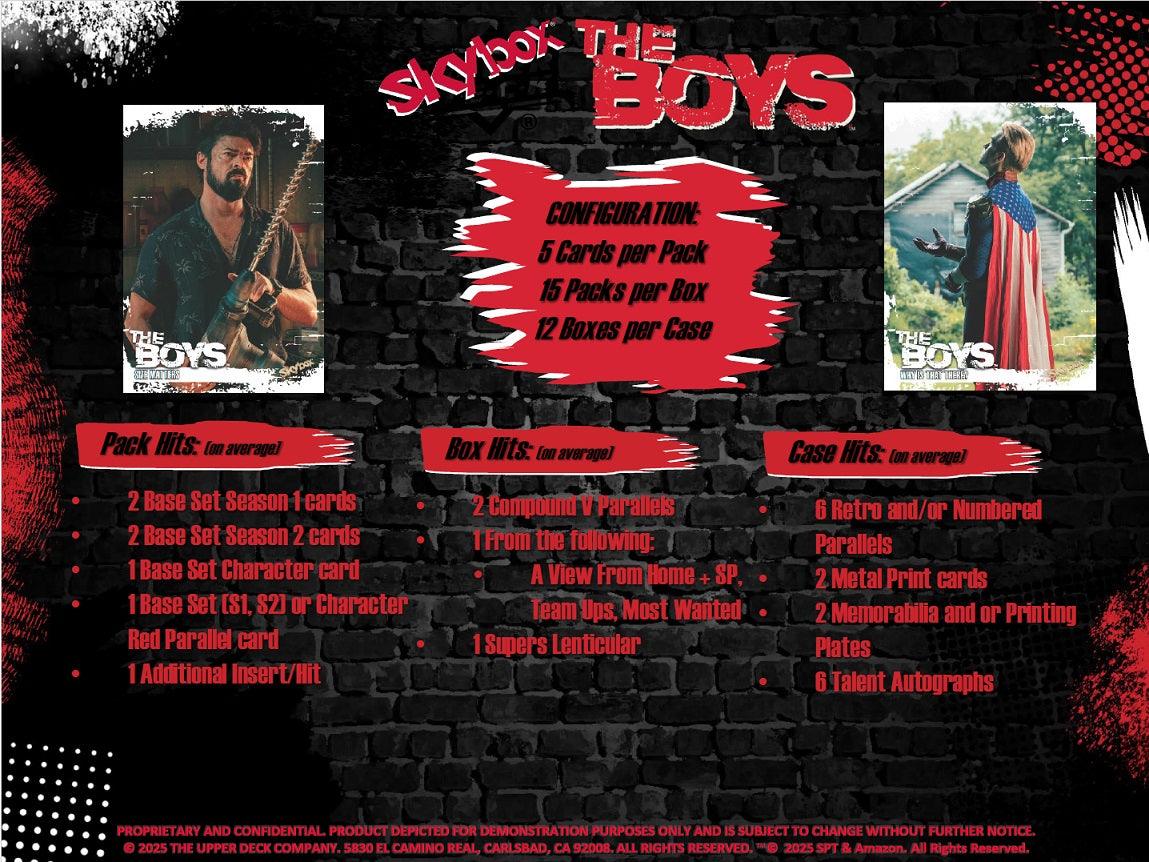 Skybox The Boys Trading Cards Upper Deck Hobby Box