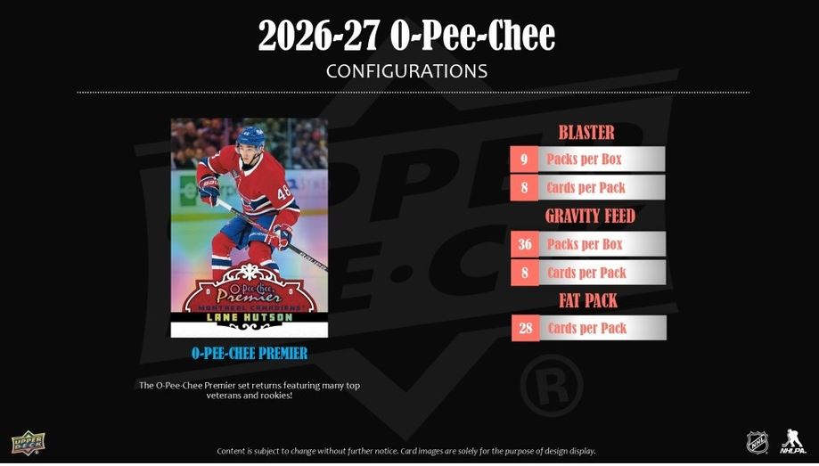 O-Pee-Chee 2026-27 Mass Blaster – Parallelen