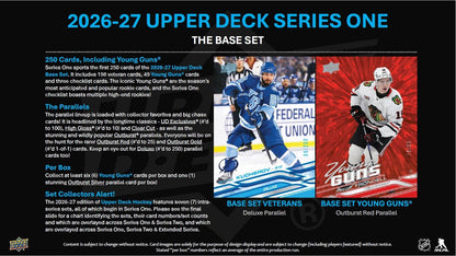 2026–27 NHL Upper Deck Series 1 Hockey (Hobby Box) | Vorbestellung | Release 07.10.2026 - Cardframes.de