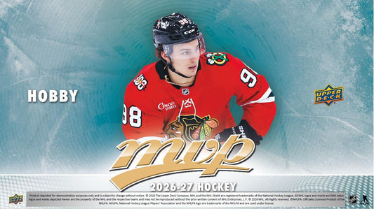 2026–27 NHL Upper Deck MVP Hockey (Hobby Box) | Vorbestellung | Release 15.08.2026 - Cardframes.de
