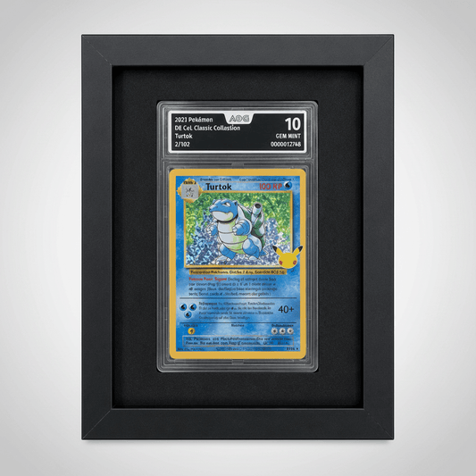 Rahmen für 1 AOG Slab Schwarz - Cardframes.de