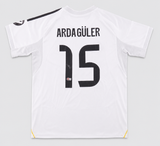 Arda Güler Signiertes Real Madrid Trikot 2025/26 – Original Adidas Authentic Heimtrikot Nr. 15 mit Beckett COA - Cardframes.de