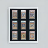 PSA Slab Rahmen für 9 Slabs Weiß – Graded Card Display kaufen