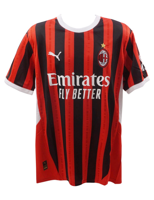 Rafael Leão Signiertes AC Milan Trikot 2024/25 – Original Puma Authentic Heimtrikot Nr. 10 mit Beckett COA