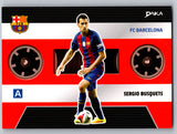 Sergio Busquets - DAKA Top Audience 2025-26 FC Barcelona #EB-13 Echoes of Barcelona (Mixtape) Insert nummeriert