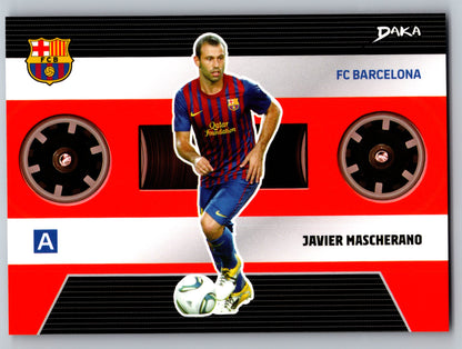 Javier Mascherano - DAKA Top Audience 2025-26 FC Barcelona #EB-15 Echoes of Barcelona (Mixtape) Insert nummeriert