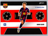 Dani Olmo - DAKA Top Audience 2025-26 FC Barcelona #EB-9 Echoes of Barcelona (Mixtape) Insert nummeriert