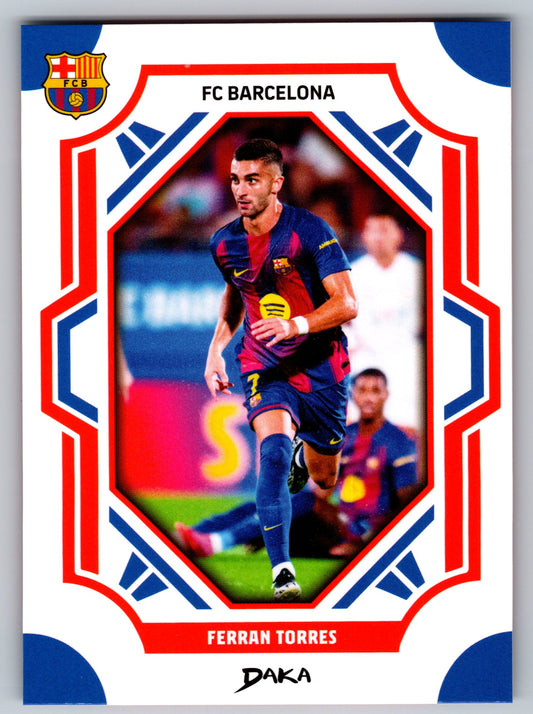 Ferran Torres - DAKA Top Audience 2025-26 FC Barcelona #FCB-1-B Fußball Sammelkarte