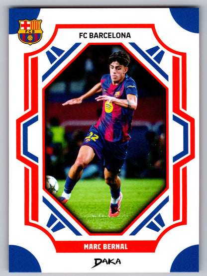 Marc Bernal - DAKA Top Audience 2025-26 FC Barcelona #FCB-12-B Fußball Sammelkarte