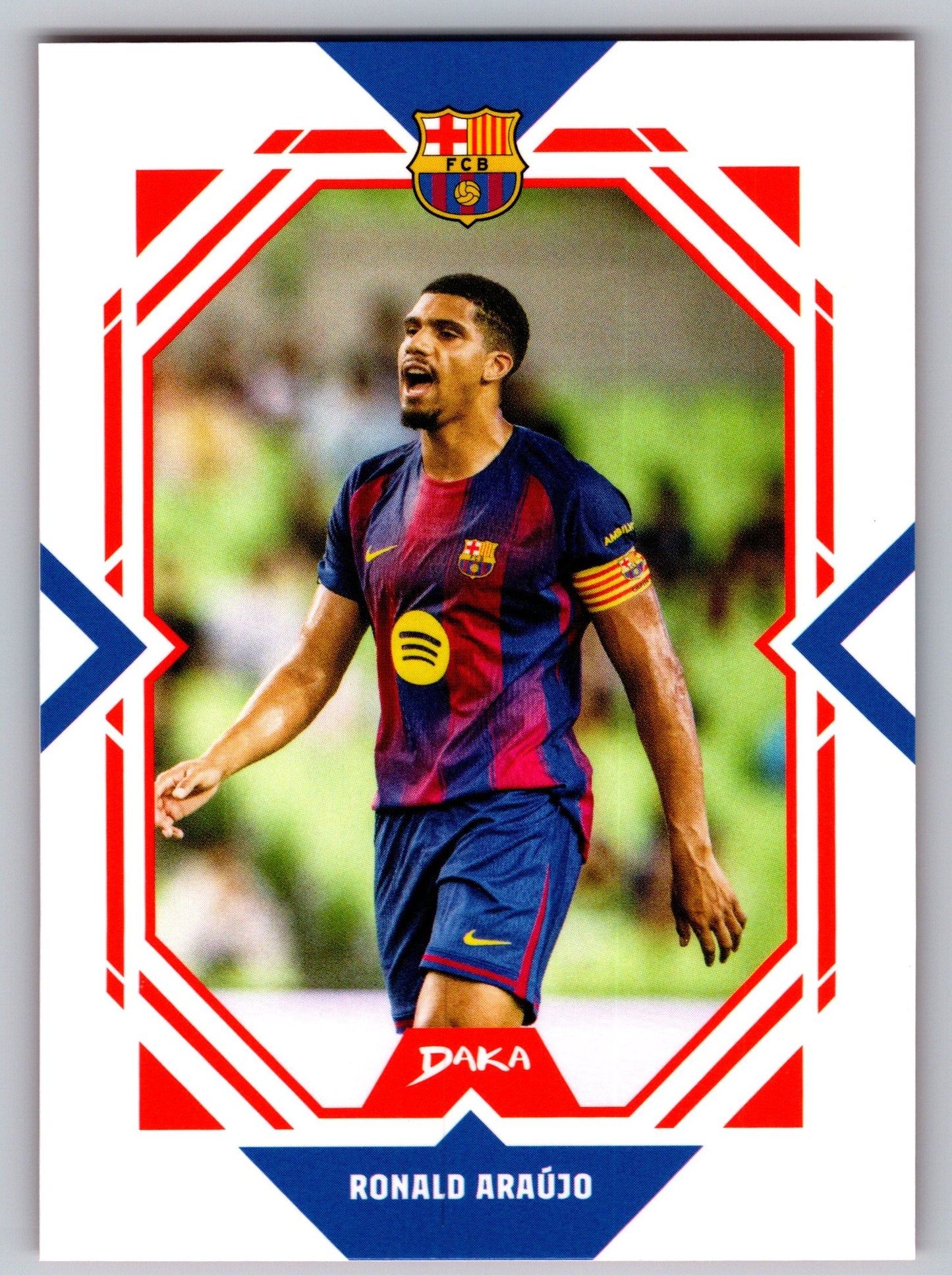 Ronald Araújo - DAKA Top Audience 2025-26 FC Barcelona #FCB-14-A Fußball Sammelkarte