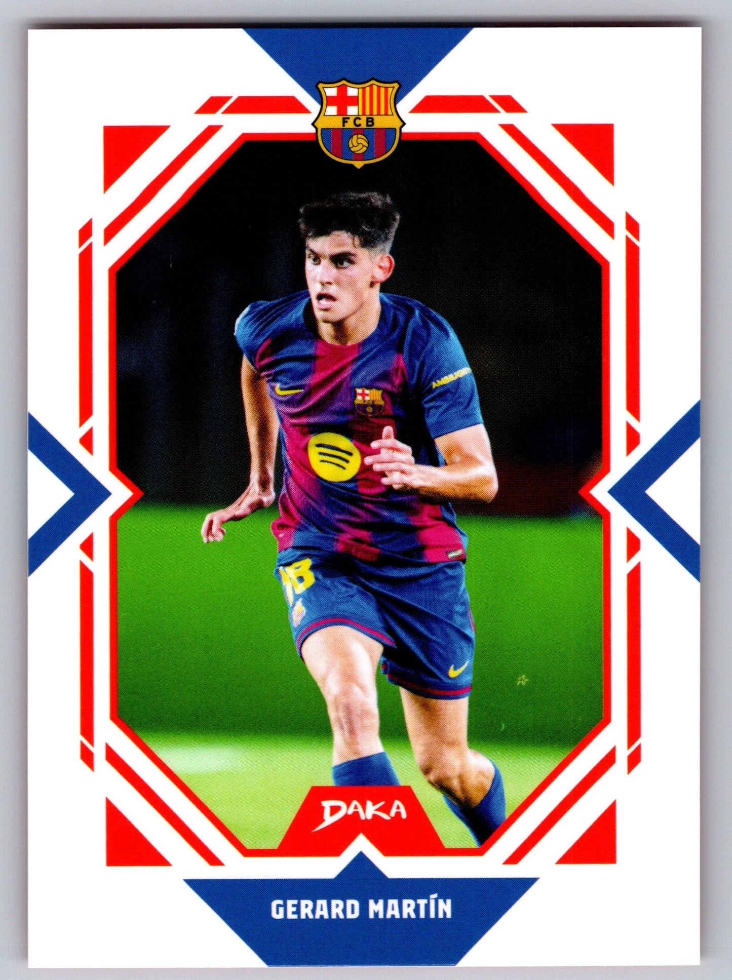 Gerard Martín - DAKA Top Audience 2025-26 FC Barcelona #FCB-17-A Fußball Sammelkarte