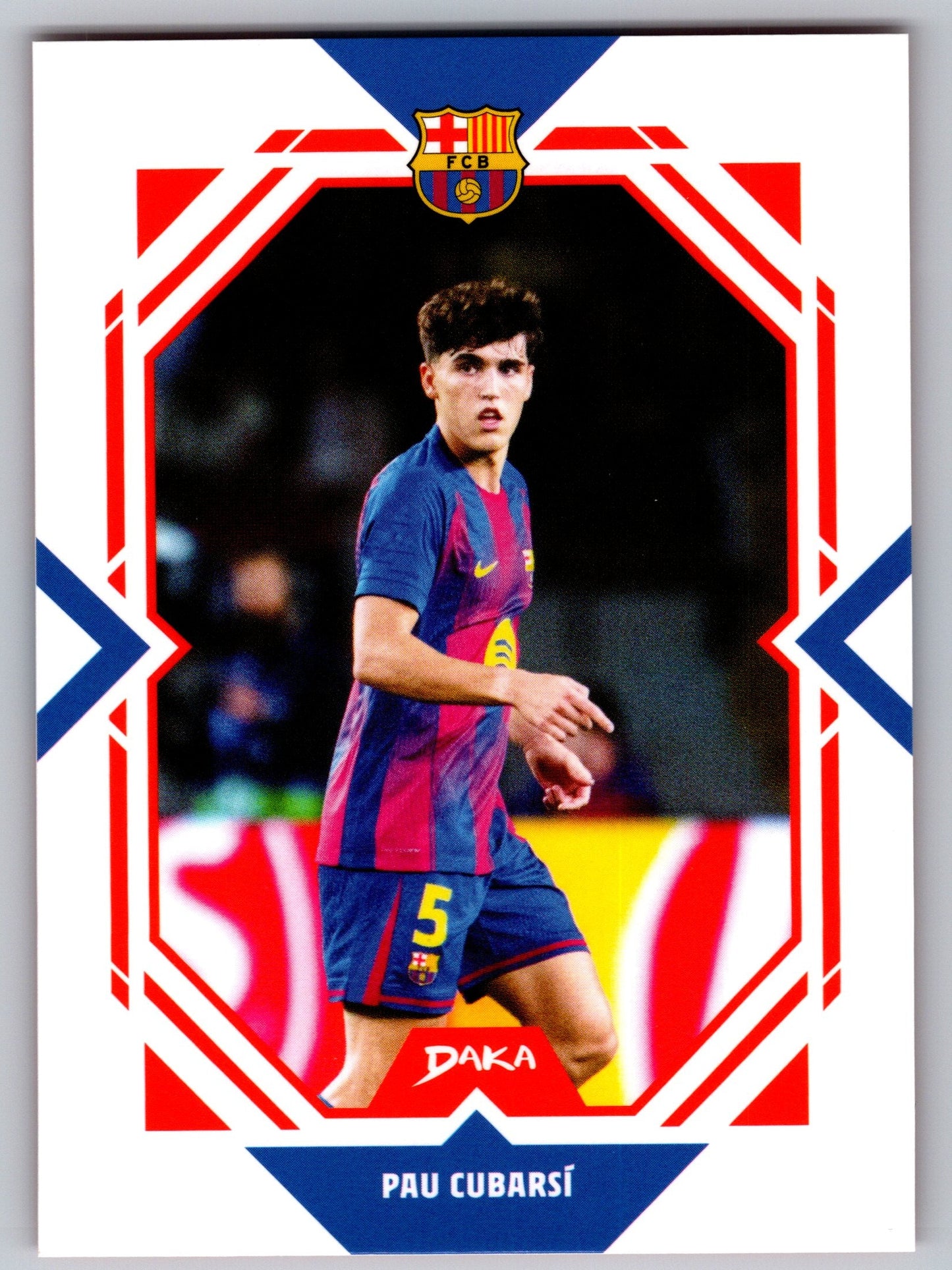 Pau Cubarsí - DAKA Top Audience 2025-26 FC Barcelona #FCB-19-A Fußball Sammelkarte