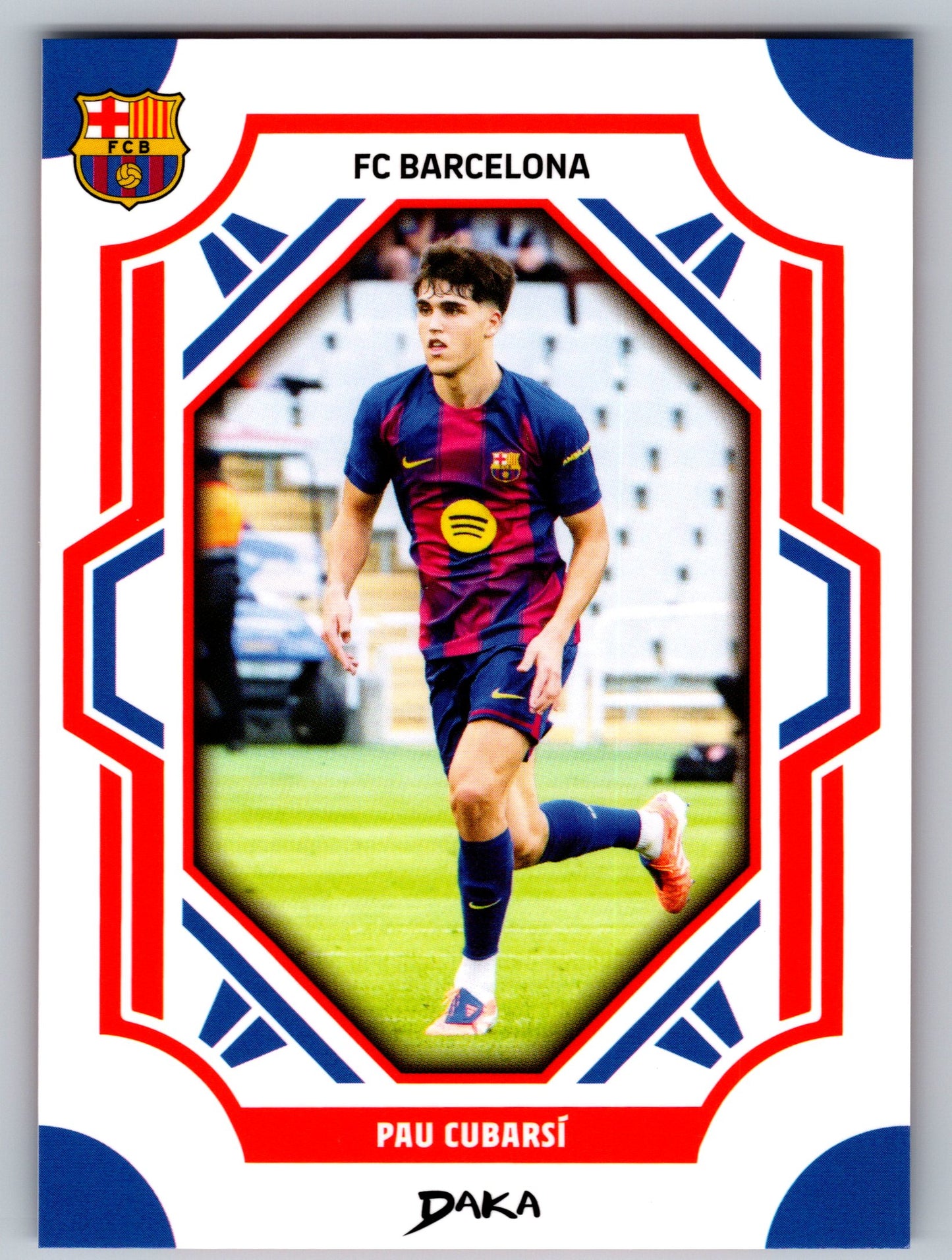 Pau Cubarsí - DAKA Top Audience 2025-26 FC Barcelona #FCB-19-B Fußball Sammelkarte