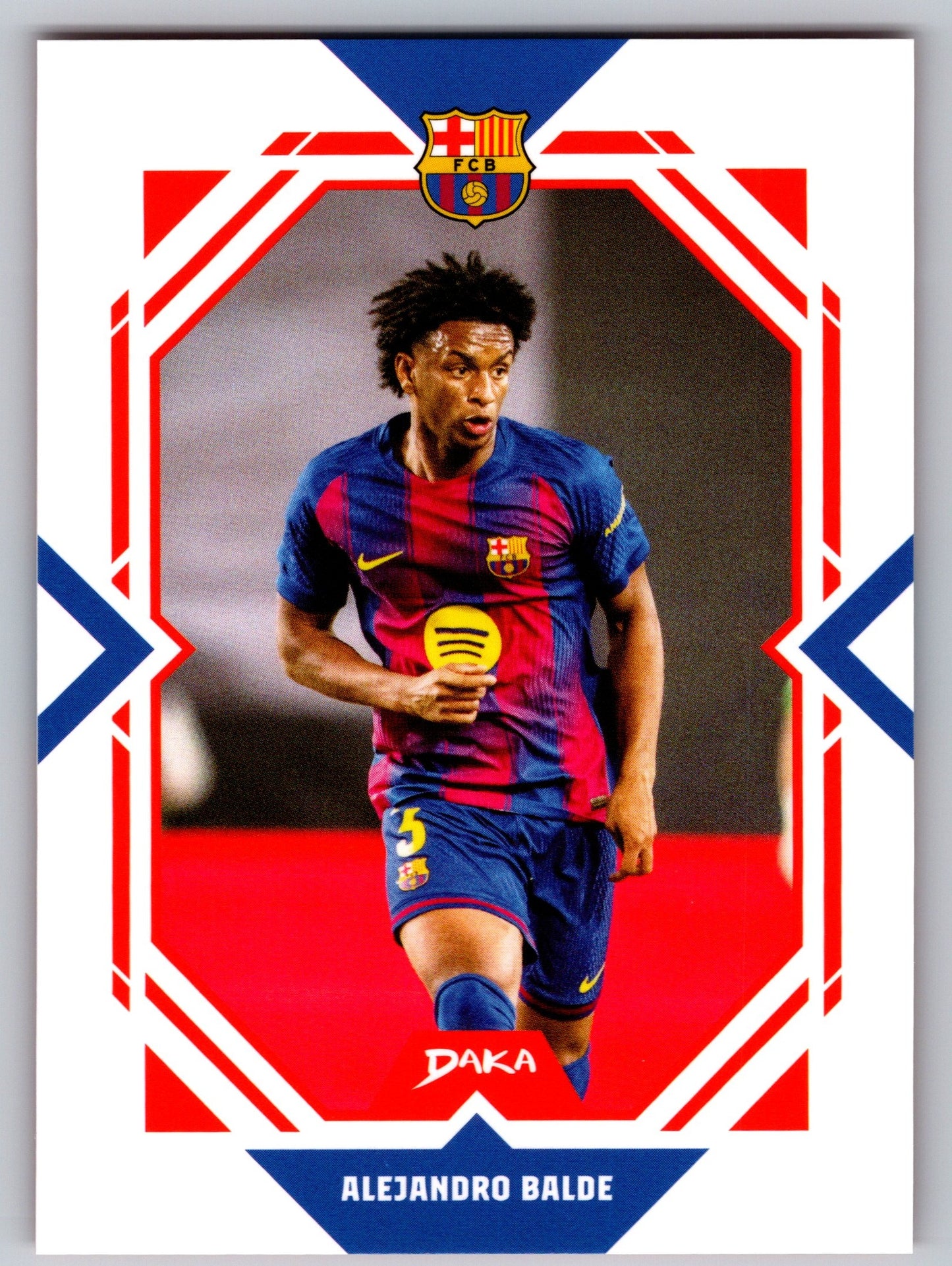 Alejandro Balde - DAKA Top Audience 2025-26 FC Barcelona #FCB-20-A Fußball Sammelkarte