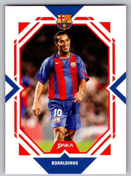 Ronaldinho - DAKA Top Audience 2025-26 FC Barcelona #FCB-25-A Fußball Sammelkarte Legende