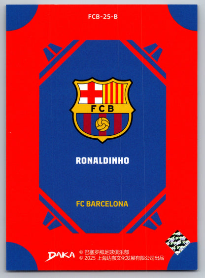 Ronaldinho FCB-25-B Rückseite
