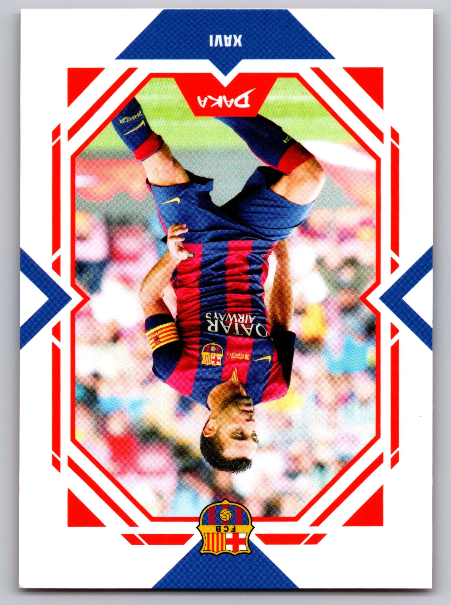 Xavi - DAKA Top Audience 2025-26 FC Barcelona #FCB-29-A Fußball Sammelkarte Legende