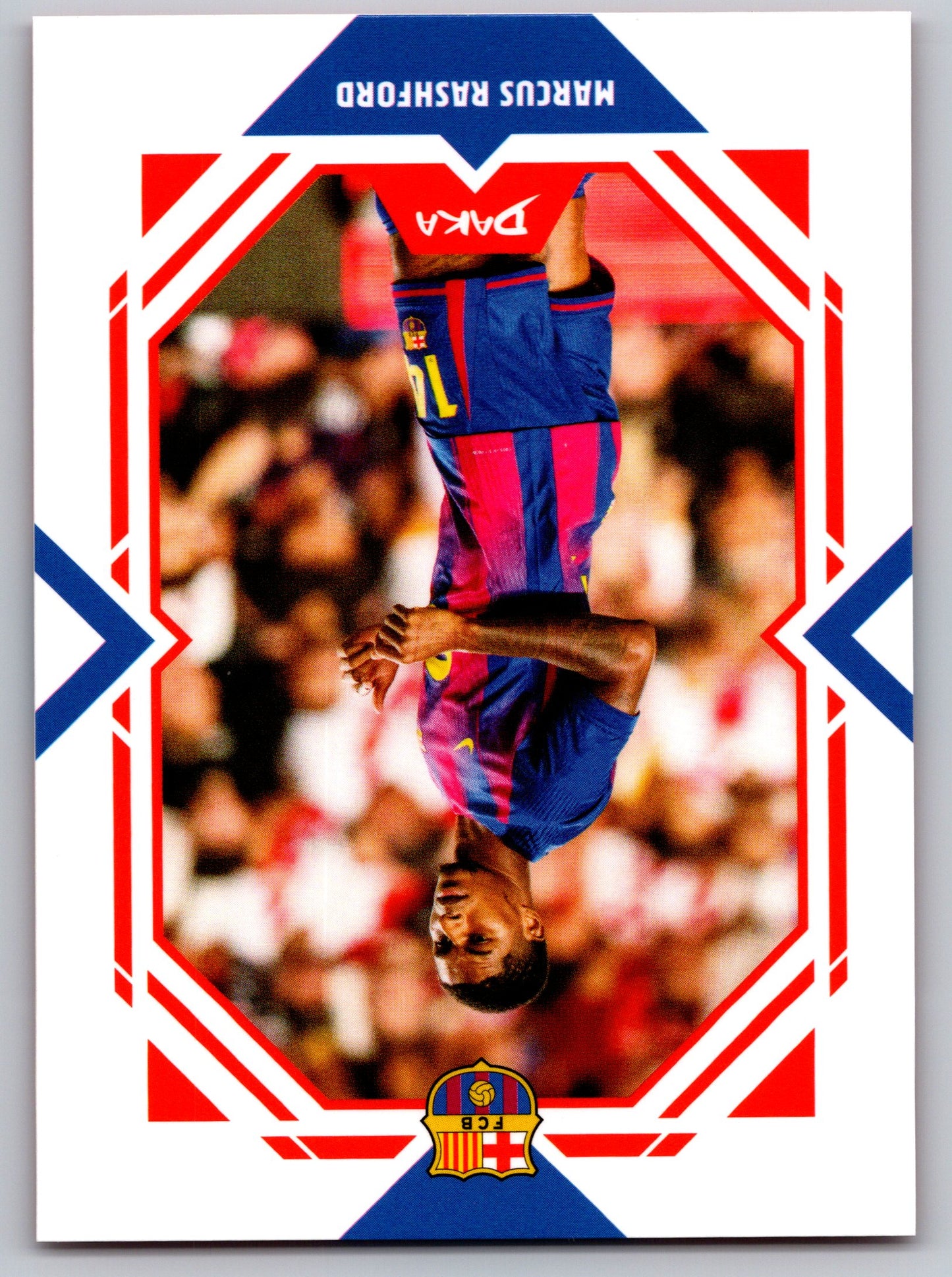 Marcus Rashford - DAKA Top Audience 2025-26 FC Barcelona #FCB-3-A Fußball Sammelkarte