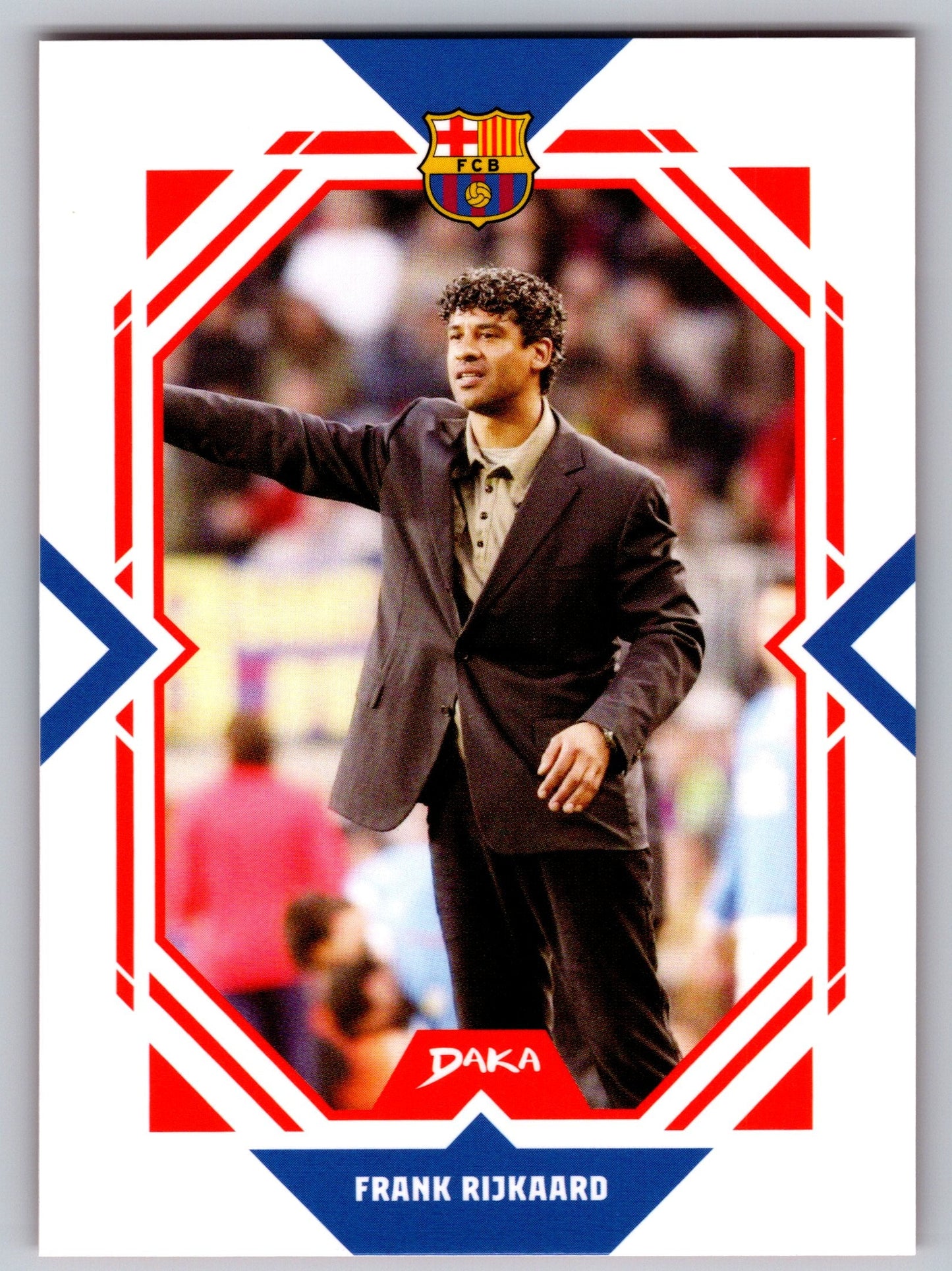 Frank Rijkaard - DAKA Top Audience 2025-26 FC Barcelona #FCB-30-A Fußball Sammelkarte Legende