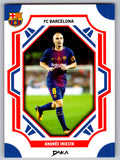Andrés Iniesta - DAKA Top Audience 2025-26 FC Barcelona #FCB-31-B Fußball Sammelkarte Legende