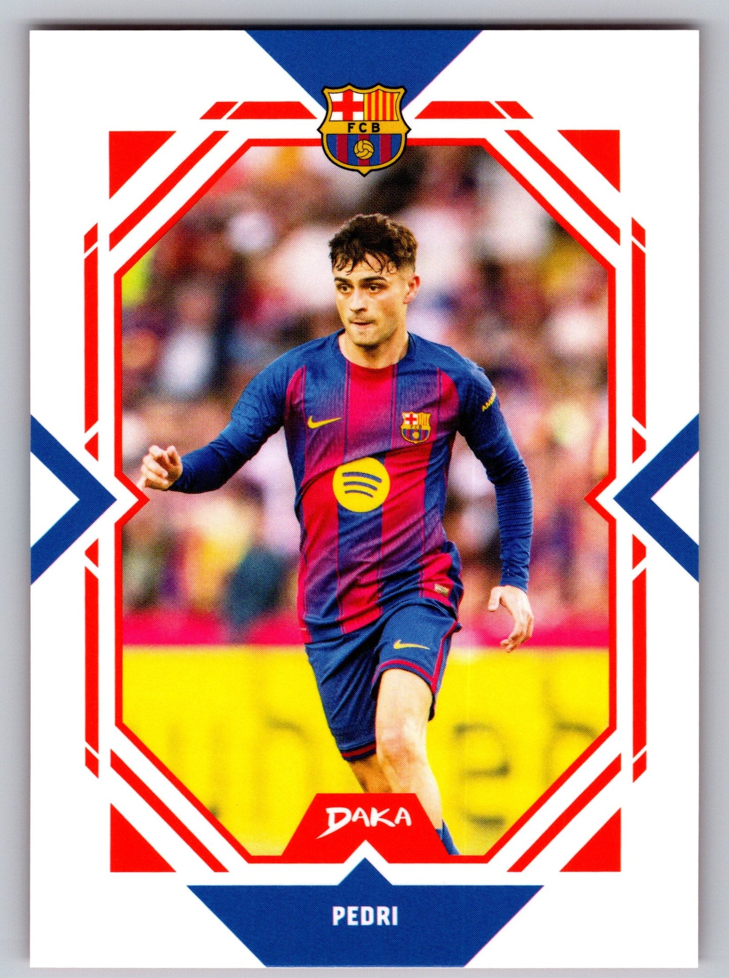 Pedri - DAKA Top Audience 2025-26 FC Barcelona #FCB-7-A Fußball Sammelkarte