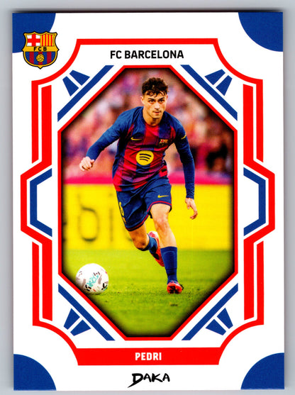 Pedri - DAKA Top Audience 2025-26 FC Barcelona #FCB-7-B Fußball Sammelkarte