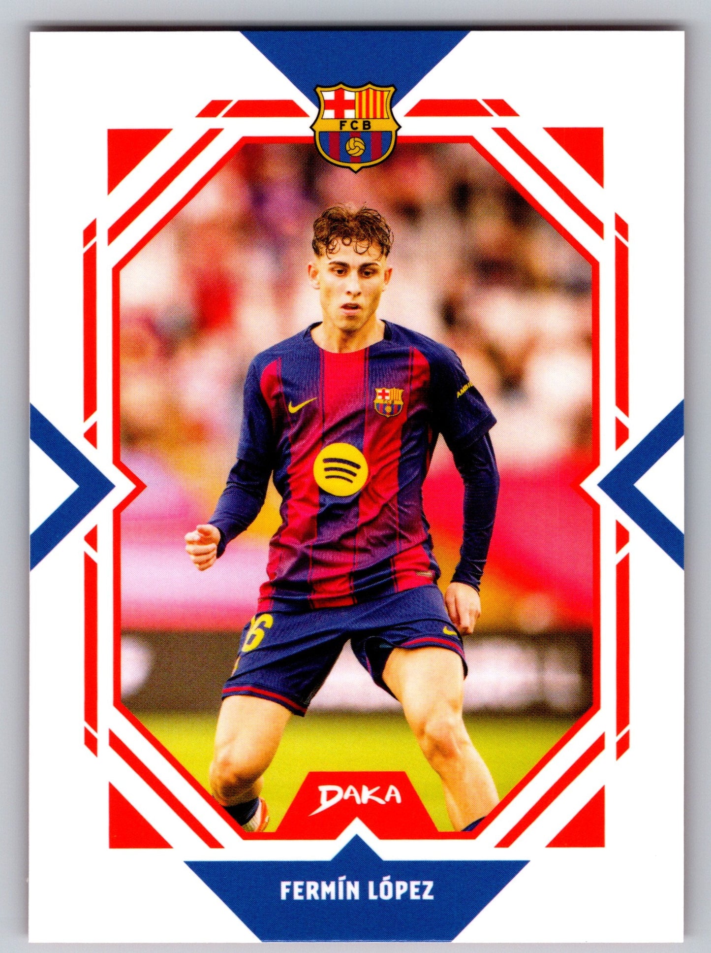 Fermín López - DAKA Top Audience 2025-26 FC Barcelona #FCB-8-A Fußball Sammelkarte