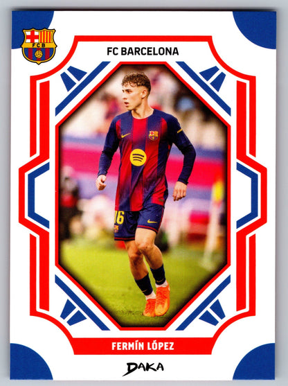 Fermín López - DAKA Top Audience 2025-26 FC Barcelona #FCB-8-B Fußball Sammelkarte
