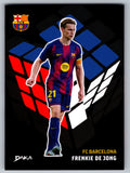 Frenkie de Jong - DAKA Top Audience 2025-26 FC Barcelona #GC-10 Green Field Cube Insert