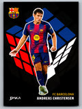 Andreas Christensen - DAKA Top Audience 2025-26 FC Barcelona #GC-18 Green Field Cube Insert