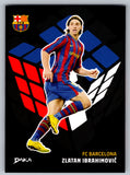 Zlatan Ibrahimović - DAKA Top Audience 2025-26 FC Barcelona #GC-28 Green Field Cube Insert Legende