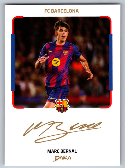 Marc Bernal - DAKA Top Audience 2025-26 FC Barcelona #IC-7 Instant Cheki Insert