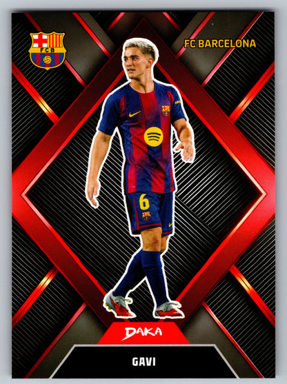 Gavi - DAKA Top Audience 2025-26 FC Barcelona #SR-13 Sharp Rhombus Insert