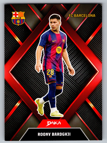 Roony Bardghji - DAKA Top Audience 2025-26 FC Barcelona #SR-6 Sharp Rhombus Insert