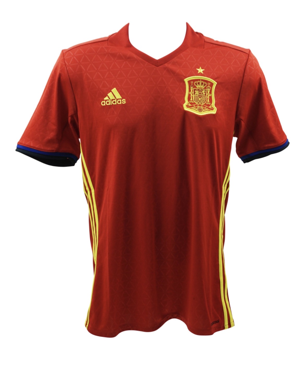David Villa Signiertes Spanien Trikot – Original Adidas Authentic Nr. 7 Handsigniert mit Beckett COA - Cardframes.de
