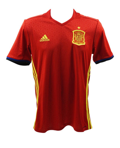 David Villa Signiertes Spanien Trikot – Original Adidas Authentic Nr. 7 Handsigniert mit Beckett COA - Cardframes.de