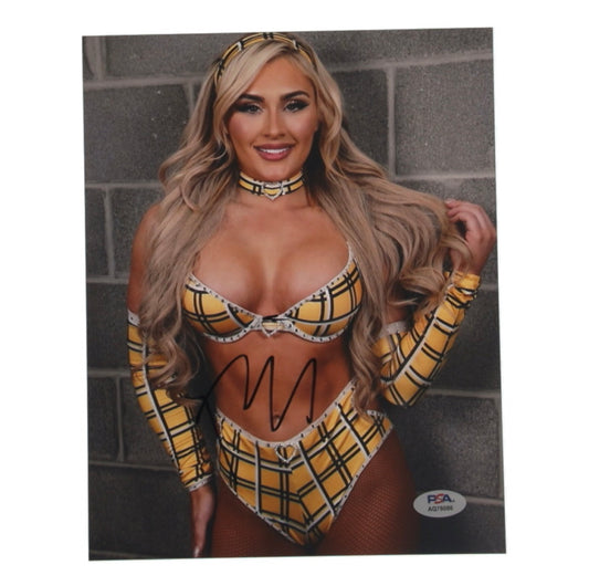 Tiffany Stratton Signed WWE 8x10 Photo (PSA)