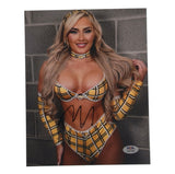 Tiffany Stratton Signed WWE 8x10 Photo (PSA)