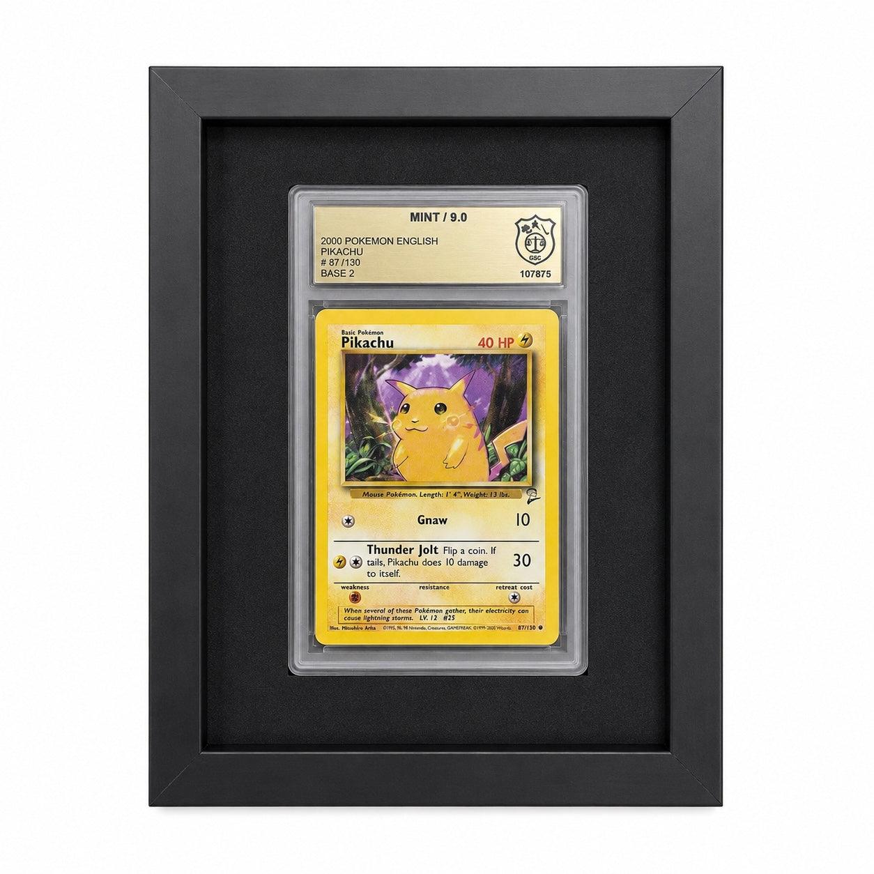 Rahmen für 1 GSG Slab Schwarz - Cardframes.de