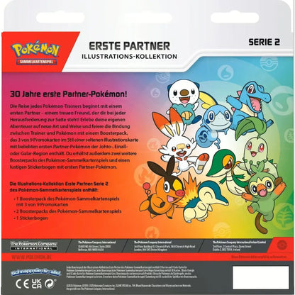 Pokémon Erste Partner Serie 2 (Deutsch), weitere Ansicht der Verpackung