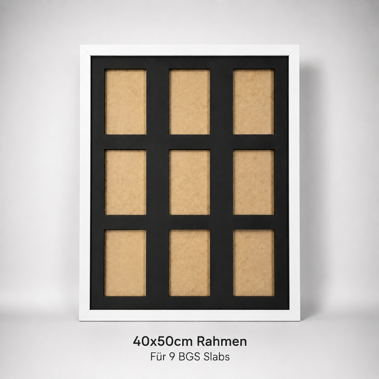 BGS Slab Rahmen für 9 Beckett Slabs Weiß – Graded Card Display kaufen