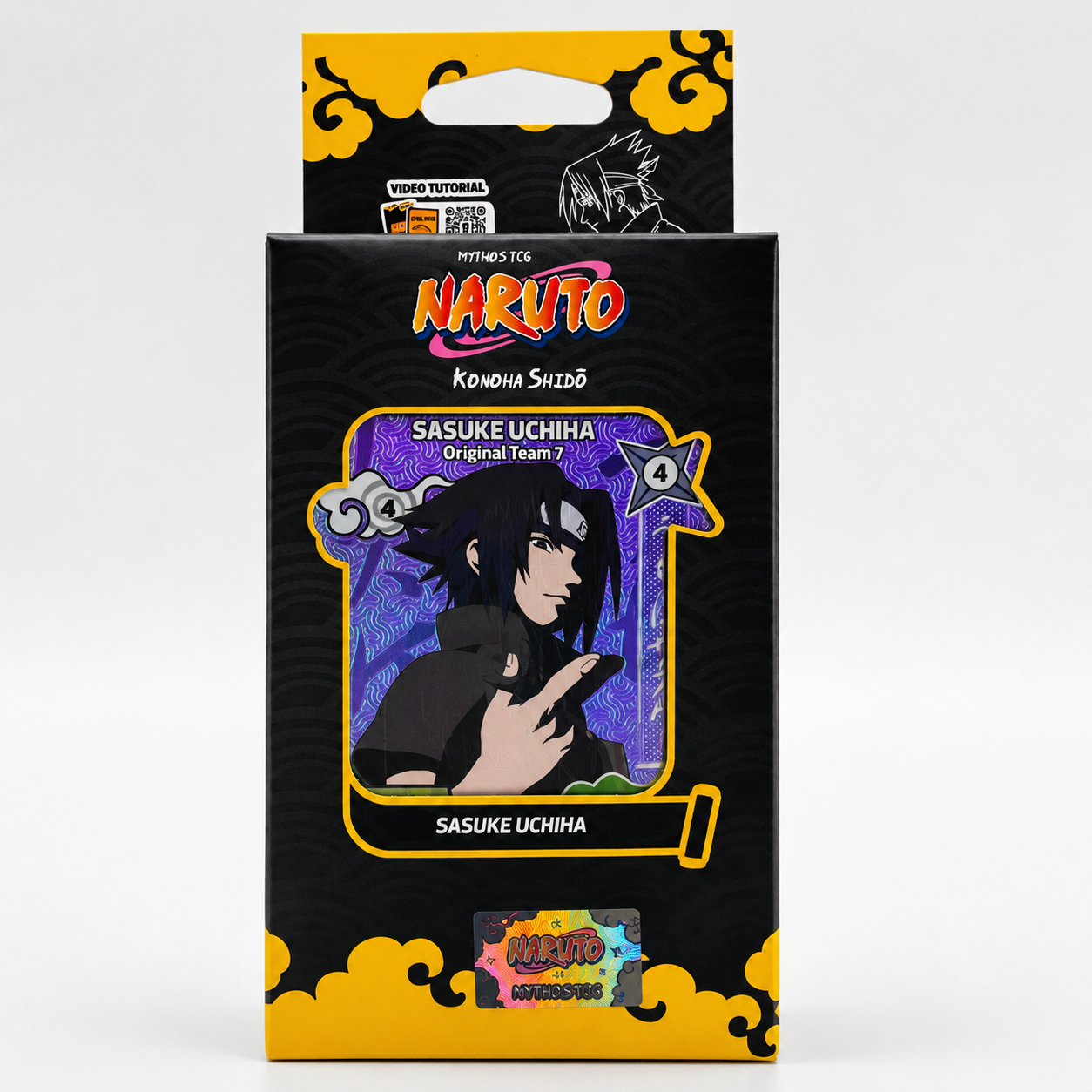 Naruto Mythos TCG – Konoha Shidō Team Set 2nd Edition: Sasuke Uchiha (EN)