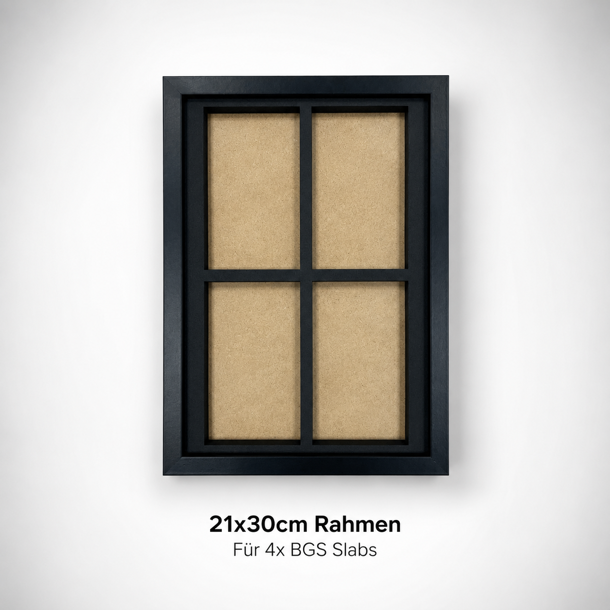 BGS Slab Rahmen für 4 Slabs Schwarz – Graded Card Display kaufen