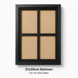 GSG Slab Rahmen für 4 Slabs Schwarz – Graded Card Display kaufen