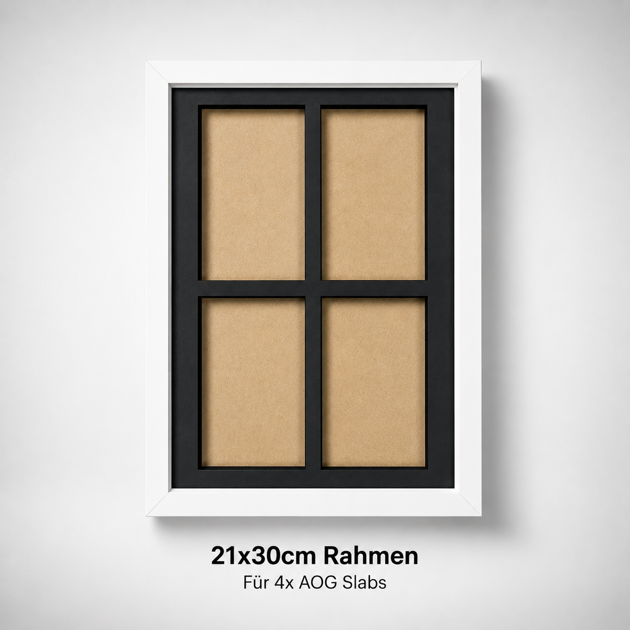 AOG Slab Rahmen für 4 Slabs Weiß – Graded Card Display kaufen