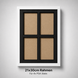 PSA Slab Rahmen für 4 Slabs Weiß – Graded Card Display kaufen