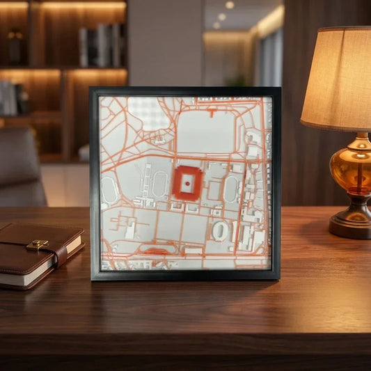 FC Köln 3D Wandbild Arena - Cardframes.de