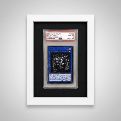 Rahmen für 1 PSA Slab Weiß - Cardframes.de